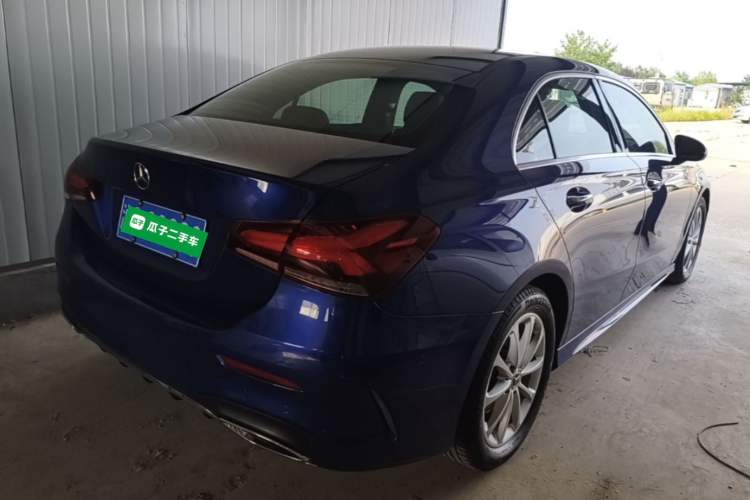 Used Mercedes-Benz A-Class 2020 Restyled A 200 L Sport Sedan Dynamic Version Rear Right 45 Deg