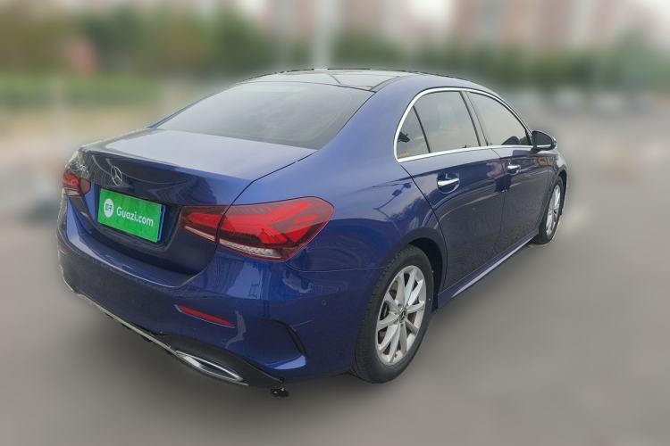 Used Mercedes-Benz A-Class 2020 Restyled A 200 L Sport Sedan Dynamic Version Rear Right 45 Deg