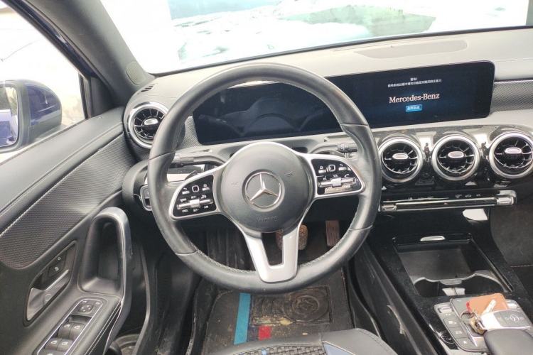 Used Mercedes-Benz A-Class 2020 Second Facelift A 180 L Sport Sedan Steering Wheel