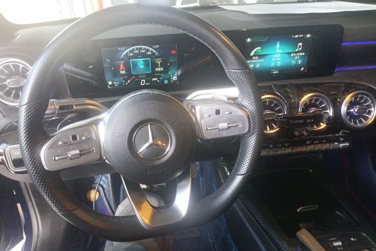 Used Mercedes-Benz A-Class 2020 A 180 L Sport Sedan Steering Wheel