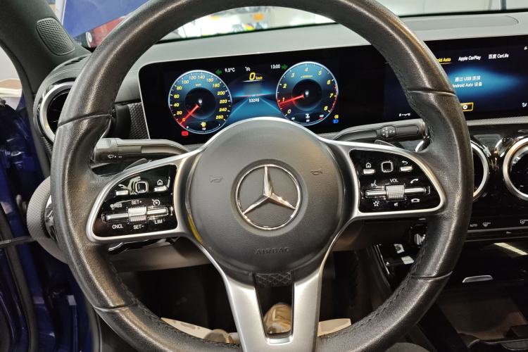 Used Mercedes-Benz A-Class 2020 Restyled A 200 L Sport Sedan Dynamic Version Steering Wheel