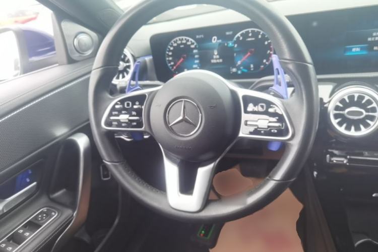 Used Mercedes-Benz A-Class 2020 Second Facelift A 180 L Sport Sedan Steering Wheel