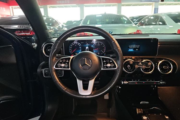 Used Mercedes-Benz A-Class 2020 Restyled A 200 L Sport Sedan Dynamic Version Steering Wheel