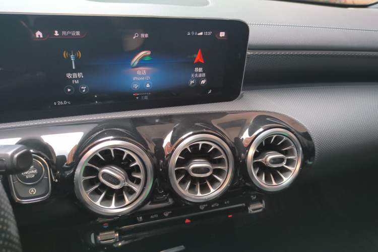 Used Mercedes-Benz A-Class 2020 Restyled A 200 L Sport Sedan Fashion Version Audio And AC Panel