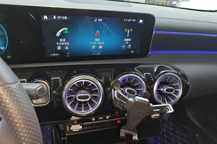Used Mercedes-Benz A-Class 2020 Restyled A 200 L Sport Sedan Fashion Version Audio And AC Panel