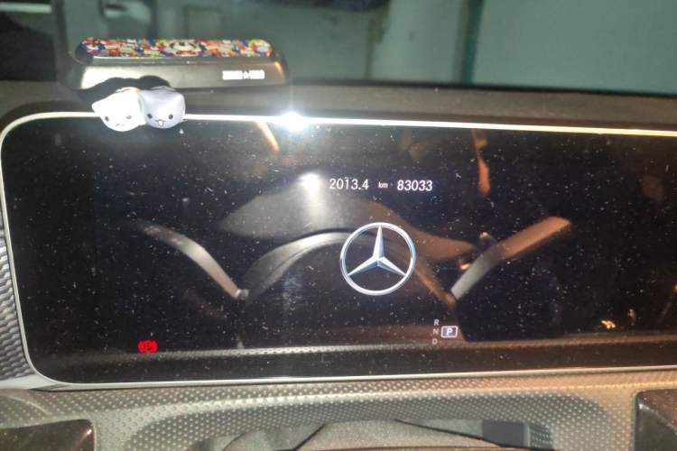 Used Mercedes-Benz A-Class 2020 Restyled A 200 L Sport Sedan Fashion Version Odometer Close Up