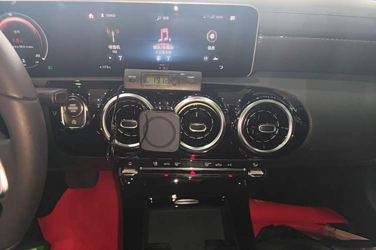 Used Mercedes-Benz A-Class 2020 Restyled A 200 L Sport Sedan Dynamic Version Audio And AC Panel
