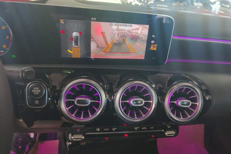 Used Mercedes-Benz A-Class 2020 Restyled A 200 L Sport Sedan Fashion Version Audio And AC Panel