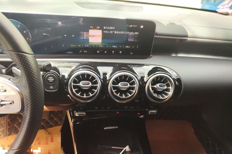 Used Mercedes-Benz A-Class 2020 A 200 L Sport Sedan Audio And AC Panel