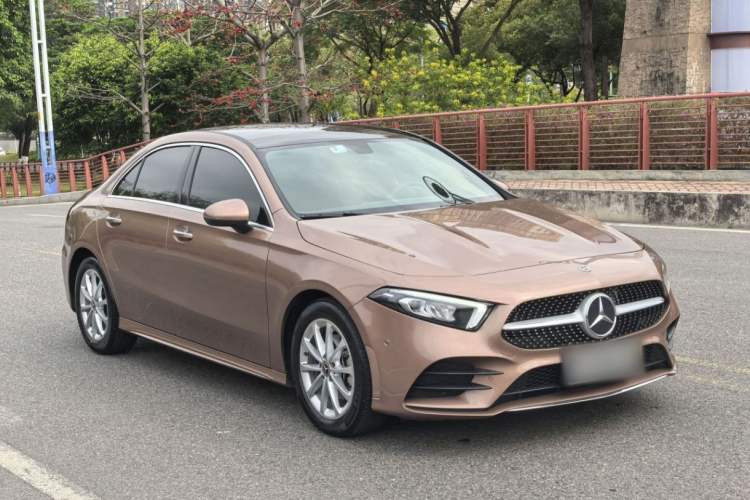 Used Mercedes-Benz A-Class 2020 Restyled A 200 L Sport Sedan Dynamic Version Front Right 45 Deg