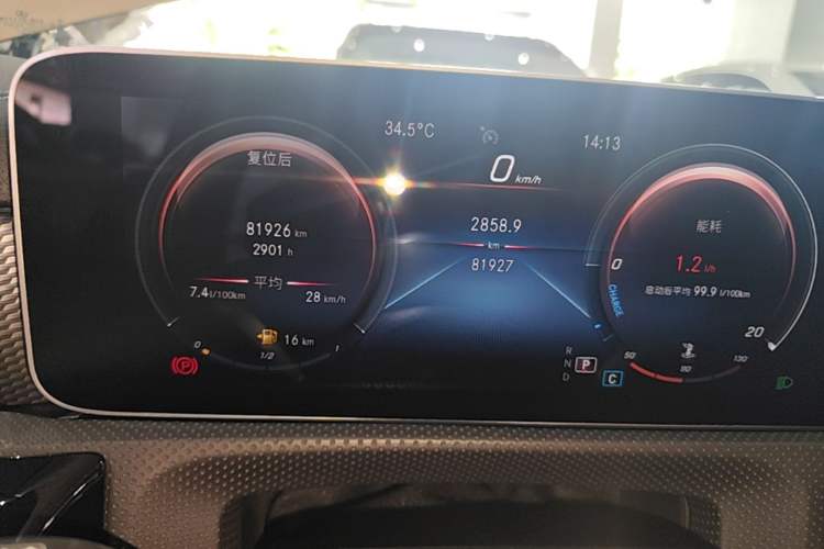 Used Mercedes-Benz A-Class 2020 Restyled A 200 L Sport Sedan Dynamic Version Instrument Cluster