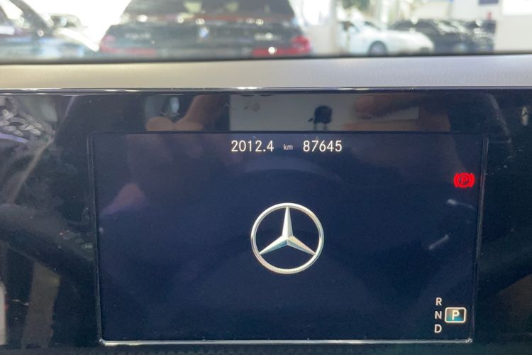 Used Mercedes-Benz A-Class 2020 A 180 L Sport Sedan Odometer Close Up