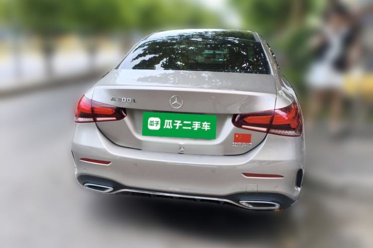 Used Mercedes-Benz A-Class 2020 Restyled A 200 L Sport Sedan Fashion Version Rear
