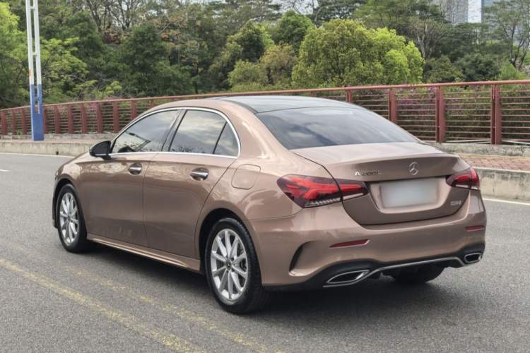 Used Mercedes-Benz A-Class 2020 Restyled A 200 L Sport Sedan Dynamic Version Rear Left 45 Deg