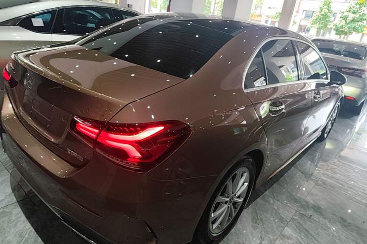 Used Mercedes-Benz A-Class 2020 Restyled A 200 L Sport Sedan Dynamic Version Rear Right 45 Deg