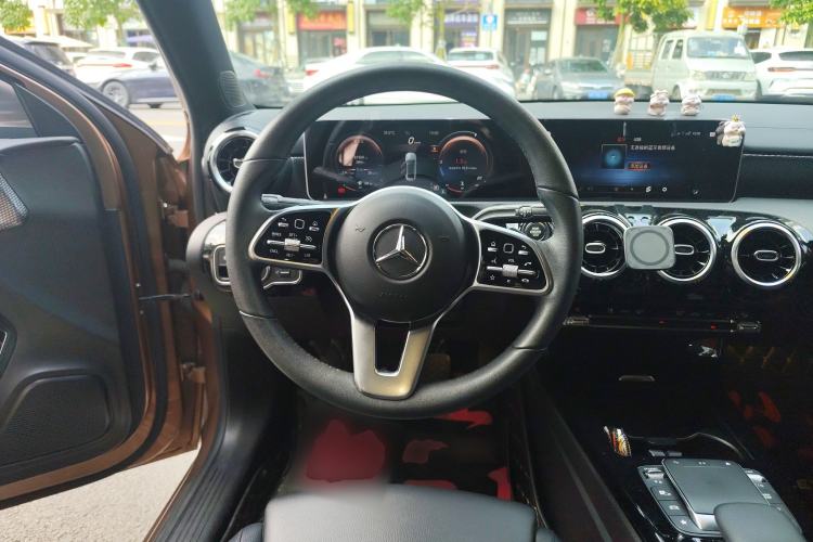 Used Mercedes-Benz A-Class 2020 Restyled A 200 L Sport Sedan Dynamic Version Steering Wheel