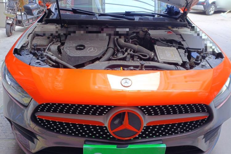 Used Mercedes-Benz A-Class 2020 Facelift A 180 L Sport Sedan Special Configuration Engine Bay
