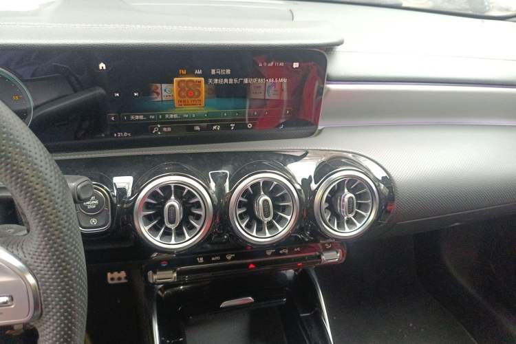Used Mercedes-Benz A-Class 2020 Restyled A 220 L 4MATIC Sports Sedan Audio And AC Panel