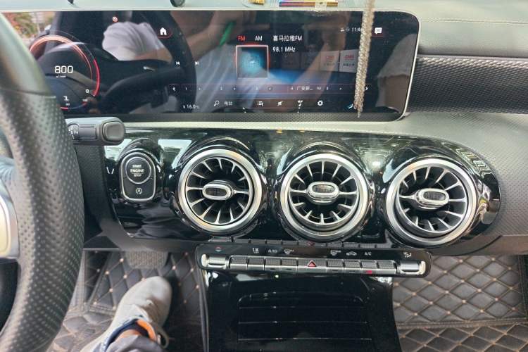 Used Mercedes-Benz A-Class 2020 Restyled A 200 L Sport Sedan Fashion Version Audio And AC Panel