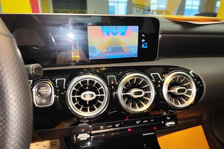Used Mercedes-Benz A-Class 2020 A 200 L Sport Sedan Audio And AC Panel