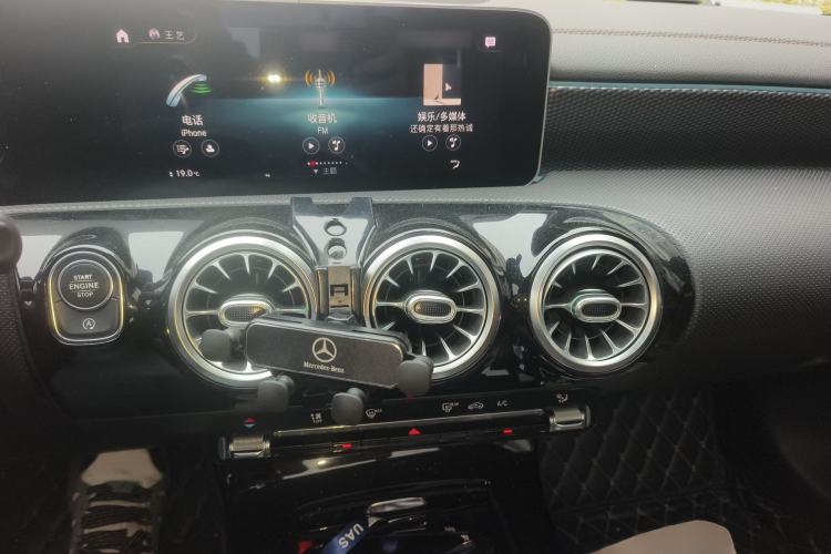 Used Mercedes-Benz A-Class 2020 A 200 L Sport Sedan Audio And AC Panel
