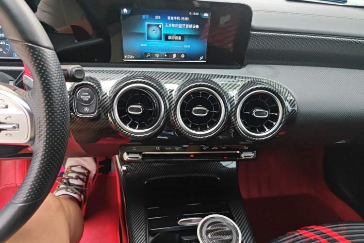 Used Mercedes-Benz A-Class 2020 A 180 L Sport Sedan Audio And AC Panel