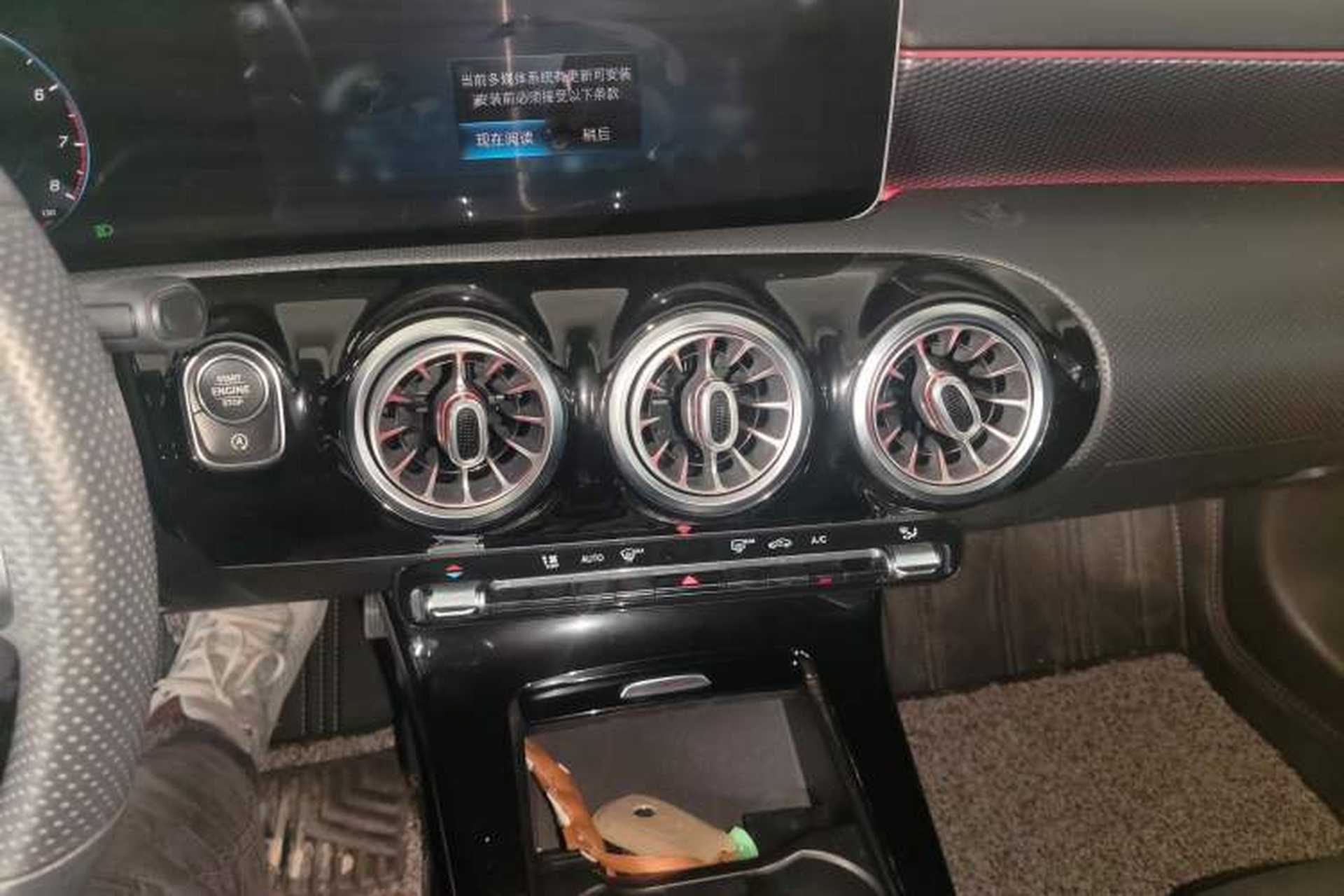 Used Mercedes-Benz A-Class 2020 Restyled A 200 L Sport Sedan Fashion Version Audio And AC Panel