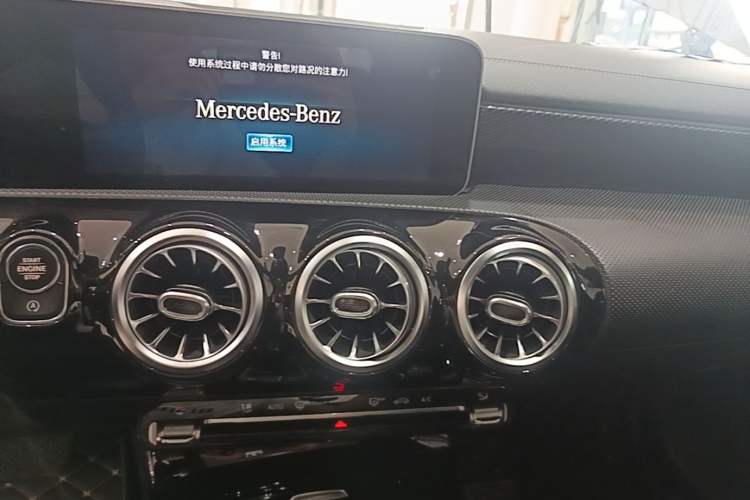 Used Mercedes-Benz A-Class 2020 Restyled A 200 L Sport Sedan Fashion Version Audio And AC Panel