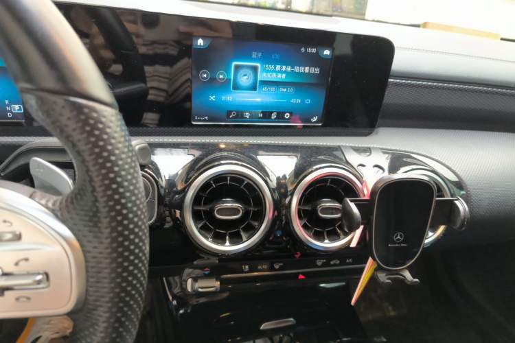 Used Mercedes-Benz A-Class 2020 A 180 L Sport Sedan Audio And AC Panel