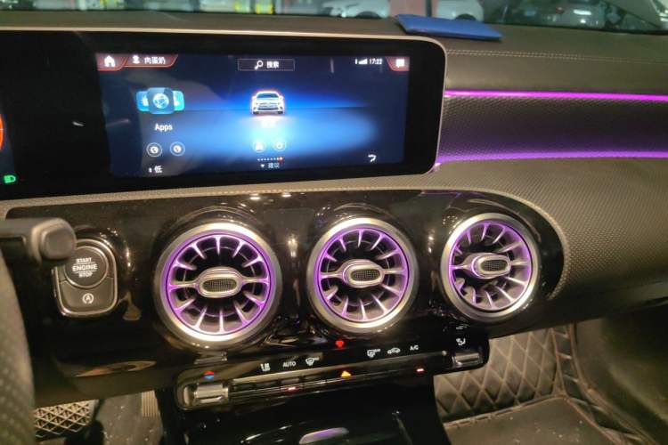 Used Mercedes-Benz A-Class 2020 Restyled A 200 L Sport Sedan Fashion Version Audio And AC Panel