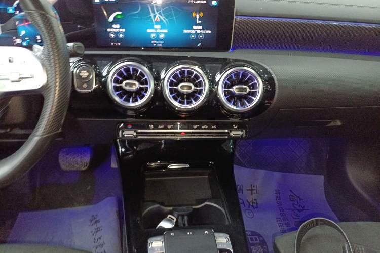 Used Mercedes-Benz A-Class 2020 A 200 L Sport Sedan Audio And AC Panel