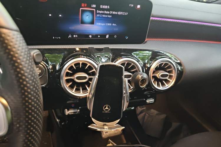 Used Mercedes-Benz A-Class 2020 A 200 L Sport Sedan Audio And AC Panel