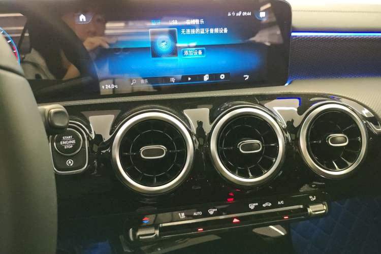 Used Mercedes-Benz A-Class 2020 Restyled A 200 L Sport Sedan Dynamic Version Audio And AC Panel