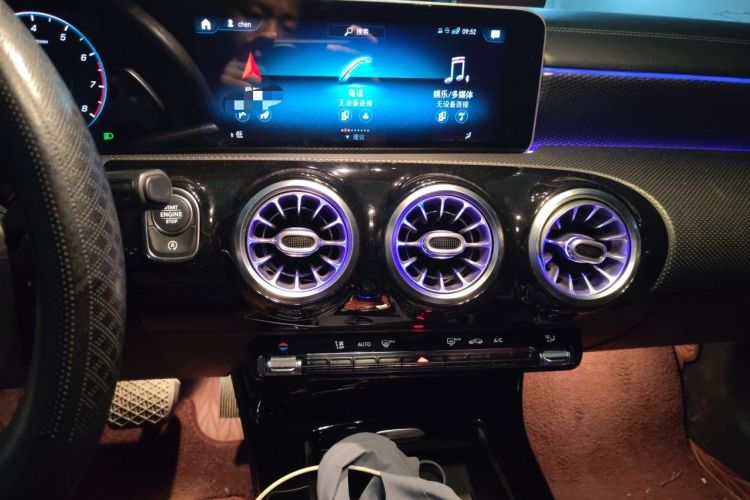 Used Mercedes-Benz A-Class 2020 Restyled A 200 L Sport Sedan Fashion Version Audio And AC Panel