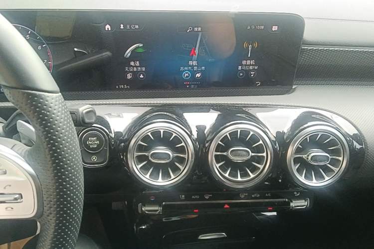Used Mercedes-Benz A-Class 2020 Restyled A 200 L Sport Sedan Fashion Version Audio And AC Panel