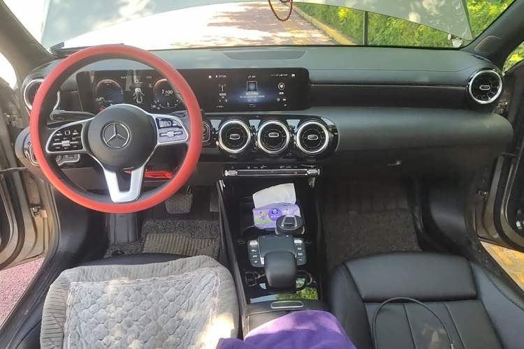 Used Mercedes-Benz A-Class 2020 Restyled A 200 L Sport Sedan Dynamic Version Center Console