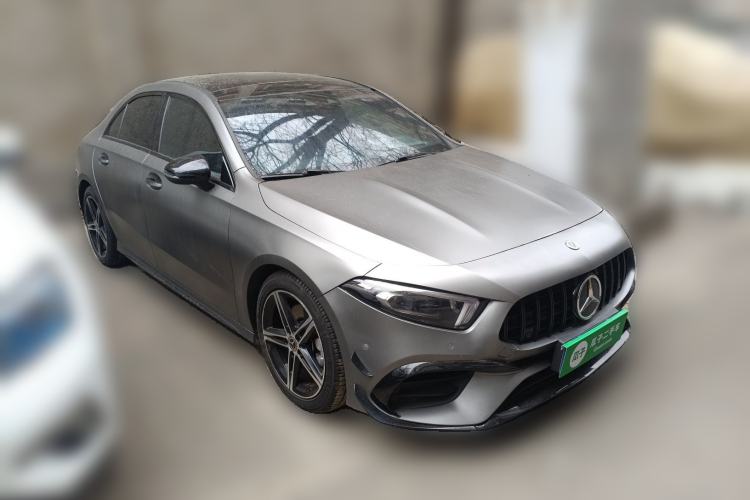 Used Mercedes-Benz A-Class 2020 Restyled A 220 L 4MATIC Sports Sedan Front Right 45 Deg