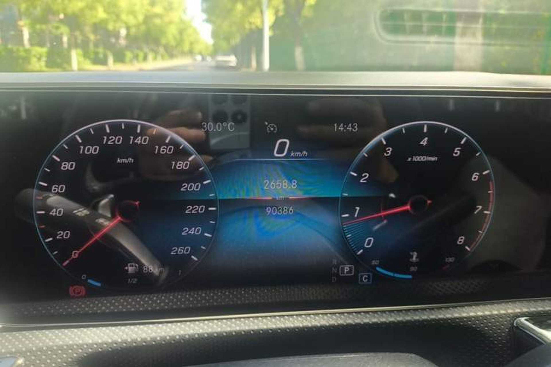 Used Mercedes-Benz A-Class 2020 A 200 L Sport Sedan Instrument Cluster