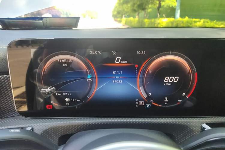 Used Mercedes-Benz A-Class 2020 Restyled A 200 L Sport Sedan Dynamic Version Instrument Cluster