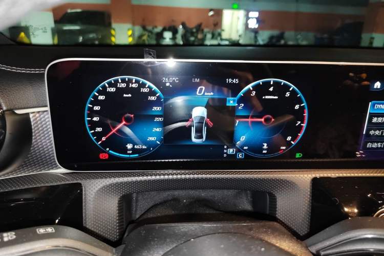 Used Mercedes-Benz A-Class 2020 Restyled A 200 L Sport Sedan Dynamic Version Instrument Cluster