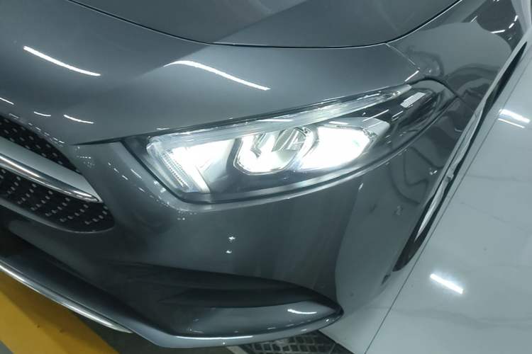 Used Mercedes-Benz A-Class 2020 Restyled A 200 L Sport Sedan Dynamic Version Left Front Headlight