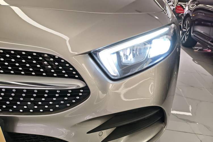 Used Mercedes-Benz A-Class 2020 Restyled A 200 L Sport Sedan Dynamic Version Left Front Headlight