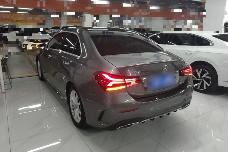 Used Mercedes-Benz A-Class 2020 Restyled A 200 L Sport Sedan Dynamic Version Rear Left 45 Deg