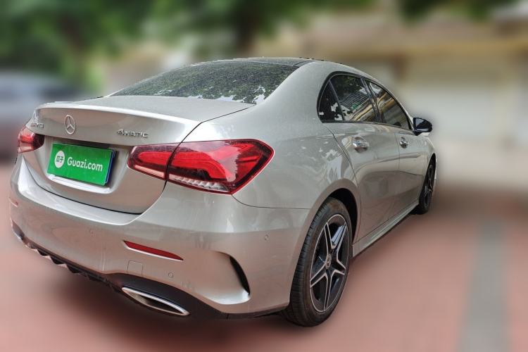 Used Mercedes-Benz A-Class 2020 A 220 L 4MATIC Sport Sedan Rear Right 45 Deg