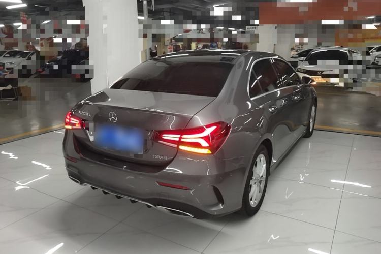 Used Mercedes-Benz A-Class 2020 Restyled A 200 L Sport Sedan Dynamic Version Rear Right 45 Deg