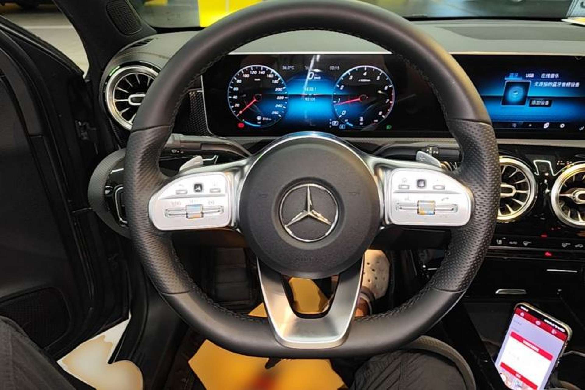 Used Mercedes-Benz A-Class 2020 A 200 L Sport Sedan Steering Wheel