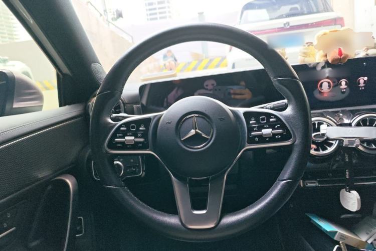 Used Mercedes-Benz A-Class 2020 Second Facelift A 180 L Sport Sedan Steering Wheel