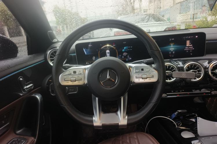 Used Mercedes-Benz A-Class 2020 A 200 L Sport Sedan Steering Wheel