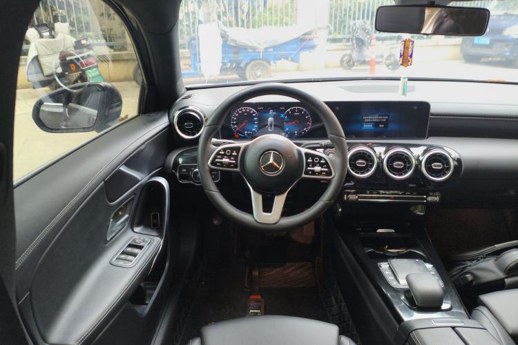 Used Mercedes-Benz A-Class 2020 Restyled A 200 L Sport Sedan Dynamic Version Steering Wheel