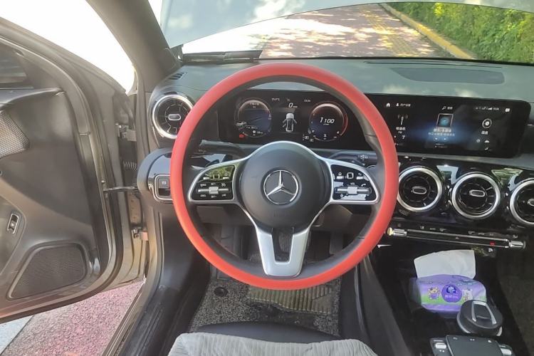 Used Mercedes-Benz A-Class 2020 Restyled A 200 L Sport Sedan Dynamic Version Steering Wheel